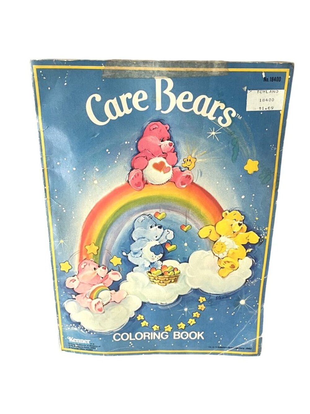 Care Bears Vintage 1983 Coloring Book By Kenner No. 18400